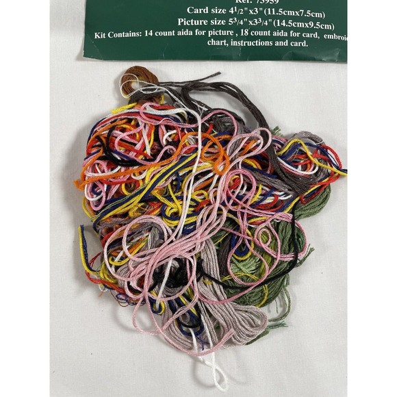 The Craft Collection Summer Topiary Ref:73959 Cross Stitch Uncompleted - Picture 5 of 8